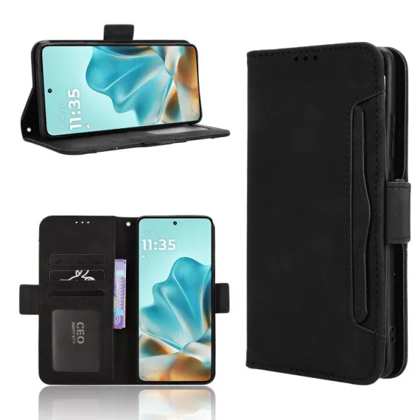 SLOT Peňaženkový obal pre Motorola Edge 60 / Edge 60 Fusion čierny