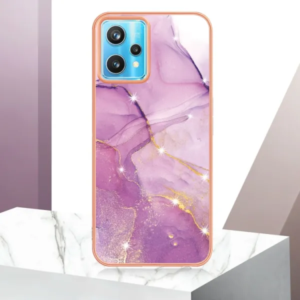 IMD MARBLE Ochranný kryt Realme 9 Pro / Realme 9 5G PURPLE