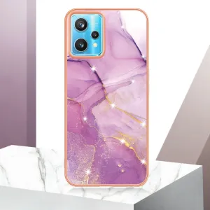 IMD MARBLE Ochranný kryt Realme 9 Pro / Realme 9 5G PURPLE