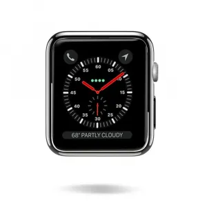 DUX Ochranný obal pre Apple Watch 38mm strieborný