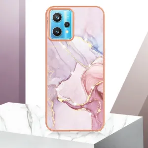 IMD MARBLE Ochranný kryt Realme 9 Pro / Realme 9 5G ROSE GOLD
