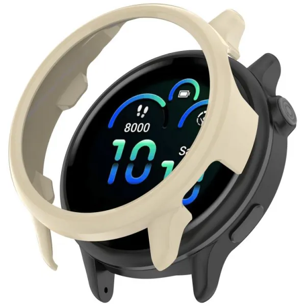 PC HALF COVER Plastový kryt Garmin Vivoactive 6 IVORY WHITE