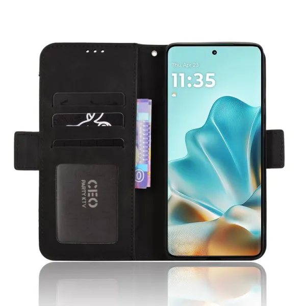 SLOT Peňaženkový obal pre Motorola Edge 60 / Edge 60 Fusion čierny