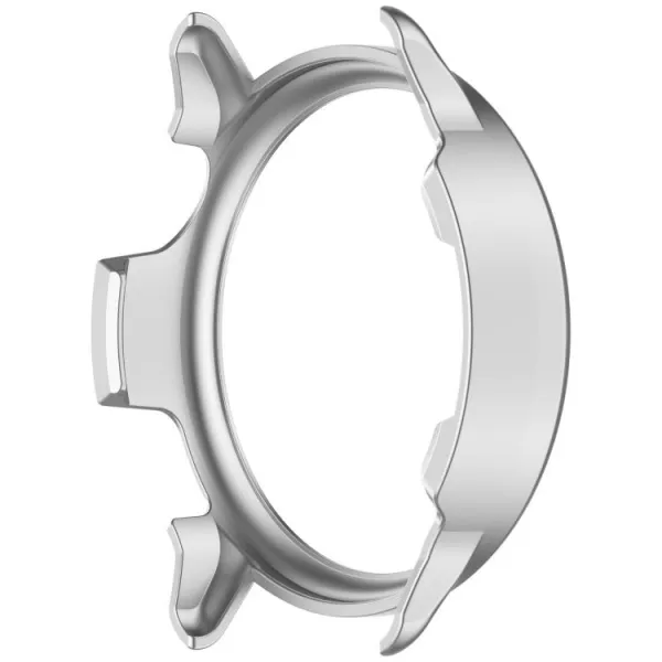 PC HALF COVER Plastový kryt Garmin Vivoactive 6 strieborný
