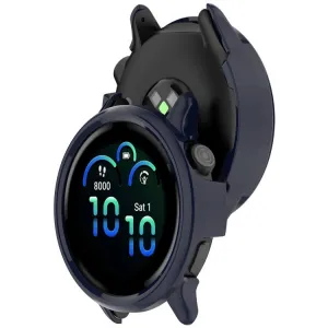 PC HALF COVER Plastový kryt Garmin Vivoactive 6 modrý