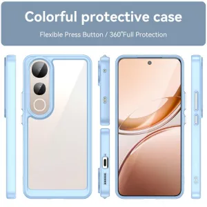 CRYSTAL Ochranný obal pre Vivo V50 Lite modrý