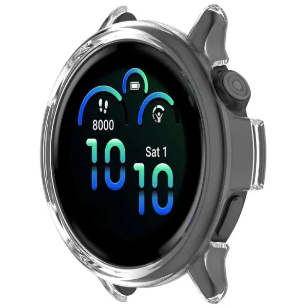 PC HALF COVER Plastový kryt Garmin Vivoactive 6 priehľadný