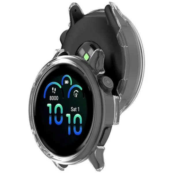 PC HALF COVER Plastový kryt Garmin Vivoactive 6 priehľadný