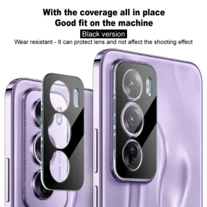 IMAK FULL COVER Sklo pre fotoaparát Honor 400 Lite 5G BLACK