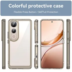 CRYSTAL Ochranný obal pre Vivo V50 Lite šedý