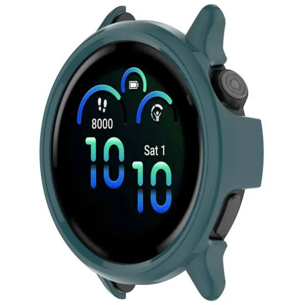 PC HALF COVER Plastový kryt Garmin Vivoactive 6 zelený