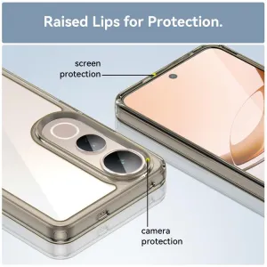 CRYSTAL Ochranný obal pre Vivo V50 Lite šedý
