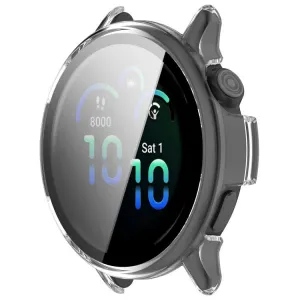 PC FULL COVER Plastový kryt so sklom pre Garmin Vivoactive 6 priehľadný