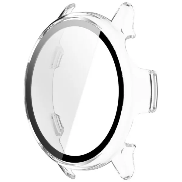 PC FULL COVER Plastový kryt so sklom pre Garmin Vivoactive 6 priehľadný
