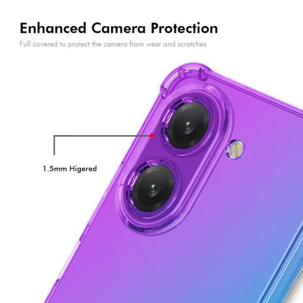 ENKAY GRADIENT Ochranný kryt pre Xiaomi Redmi A5 BLUE PINK