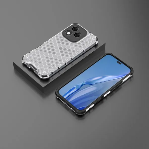 HONEYCOMB Ochranný kryt Honor 400 Lite 5G biely