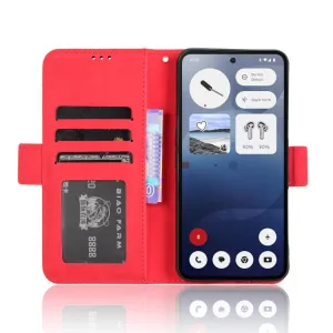 SLOT Peňaženkový obal pre Nothing Phone (3a) červený