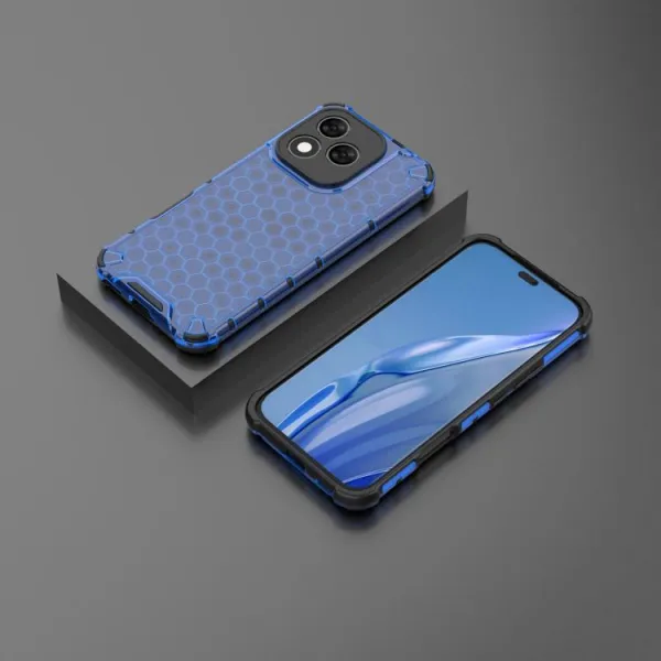 HONEYCOMB Ochranný kryt Honor 400 Lite 5G modrý