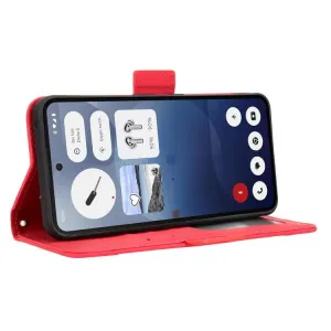 SLOT Peňaženkový obal pre Nothing Phone (3a) červený