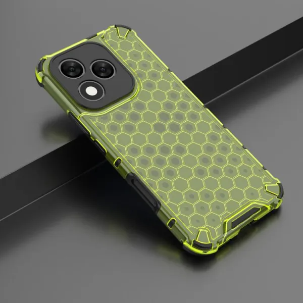 HONEYCOMB Ochranný kryt Honor 400 Lite 5G zelený