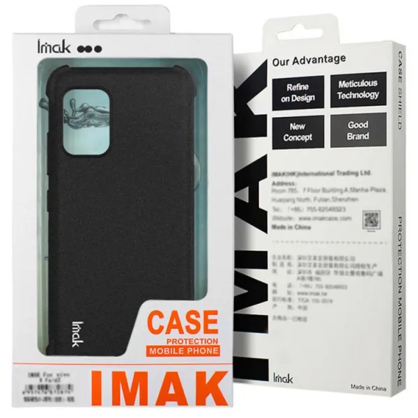 IMAK Ochranný obal pre POCO C85 MATTE BLACK