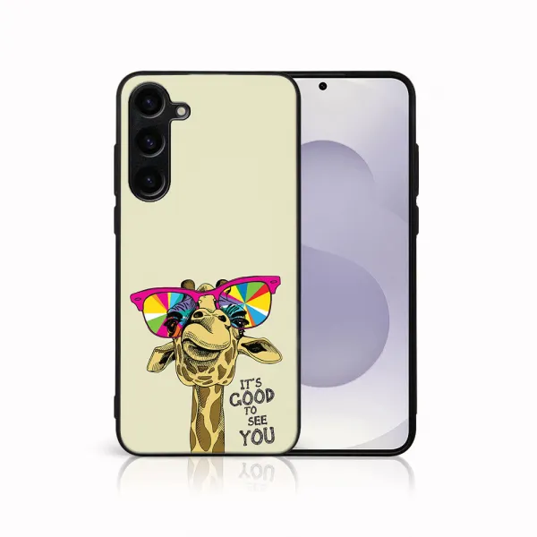 MY ART Ochranný kryt pre Samsung Galaxy S25 Plus 5G GIRAFFE (180)