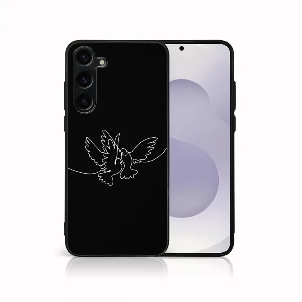MY ART Ochranný kryt pre Samsung Galaxy S25 Plus 5G WHITE DOVE (195)