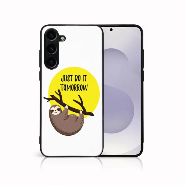 MY ART Ochranný kryt pre Samsung Galaxy S25 Plus 5G SLOTH (188)