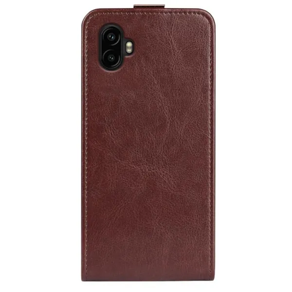Vyklápacie puzdro pre Samsung Galaxy Xcover 7 Pro hnedé
