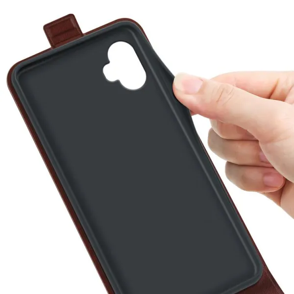 Vyklápacie puzdro pre Samsung Galaxy Xcover 7 Pro hnedé