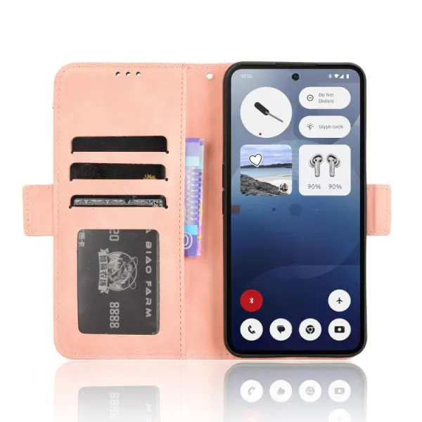 SLOT Peňaženkový obal pre Nothing Phone (3a) ružový
