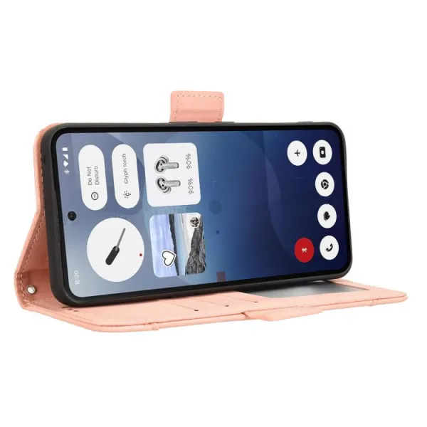 SLOT Peňaženkový obal pre Nothing Phone (3a) ružový