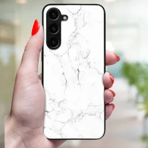 MY ART Ochranný kryt pre Samsung Galaxy S25 Plus 5G WHITE MARBLE (144)