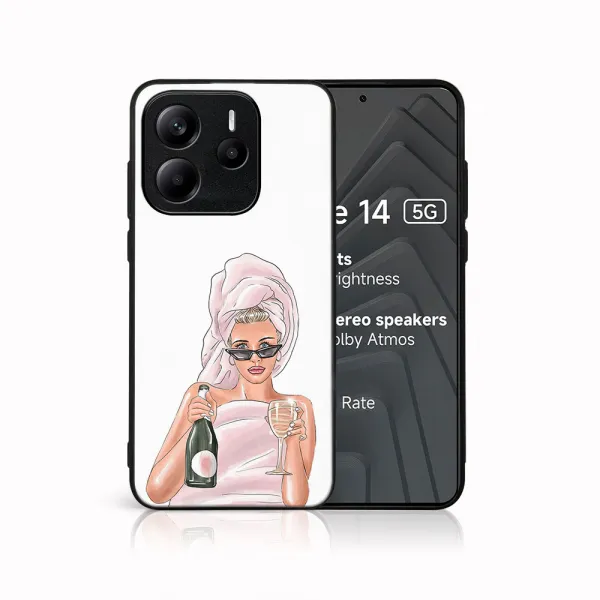 MY ART Ochranný kryt pre Xiaomi Redmi Note 14 5G CHAMPAGNE (134)
