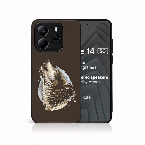 MY ART Ochranný kryt pre Xiaomi Redmi Note 14 5G HOWL (244)