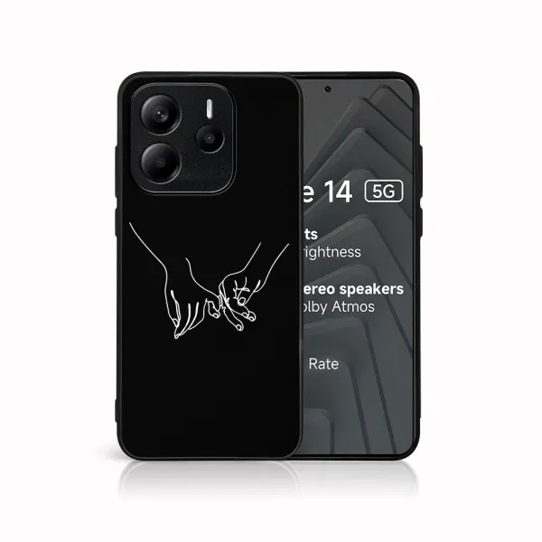 MY ART Ochranný kryt pre Xiaomi Redmi Note 14 5G HANDS (X51)