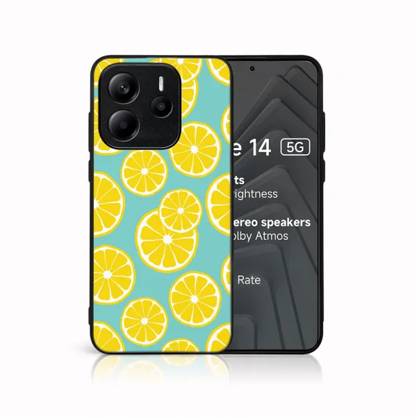 MY ART Ochranný kryt pre Xiaomi Redmi Note 14 5G LEMON (121)