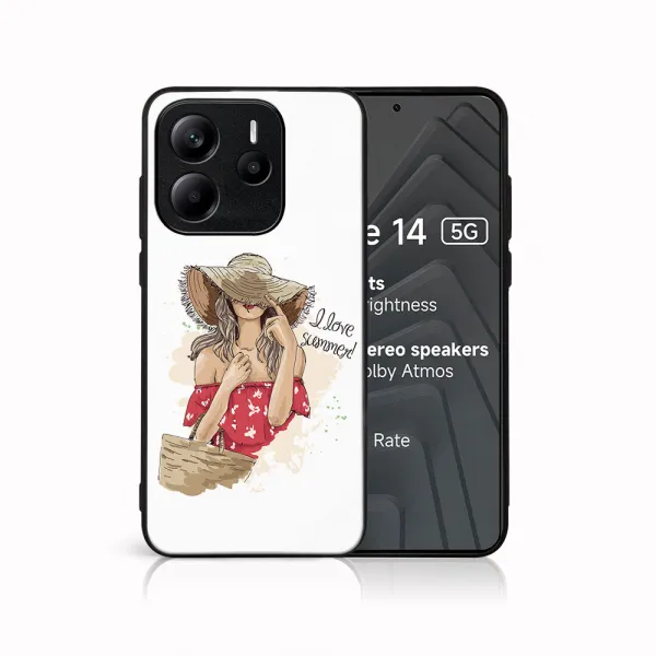MY ART Ochranný kryt pre Xiaomi Redmi Note 14 5G SUMMER (129)