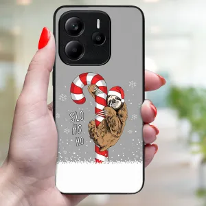 MY ART Kryt s vianočným dizajnom Xiaomi Redmi Note 14 5G CANDY (076)