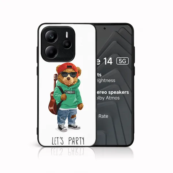 MY ART Ochranný kryt pre Xiaomi Redmi Note 14 5G BEAR (177)
