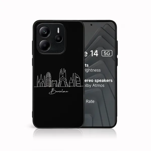 MY ART Ochranný kryt pre Xiaomi Redmi Note 14 5G BARCELONA (213)