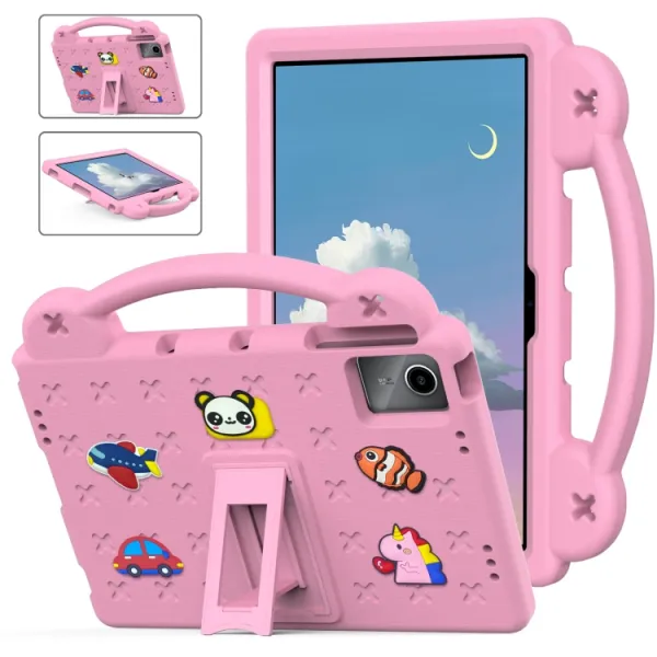 FANY Detský kryt na tablet pre Huawei MatePad SE 11 2024 ružový