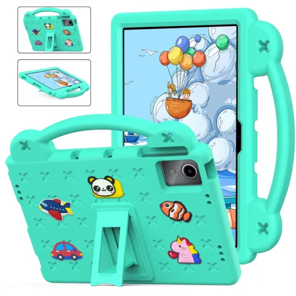 FANY Detský kryt na tablet pre Huawei MatePad SE 11 2024 zelený