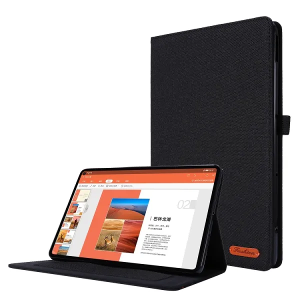 FABRIC Zaklápací kryt pre Huawei MatePad SE 11 2024 čierny