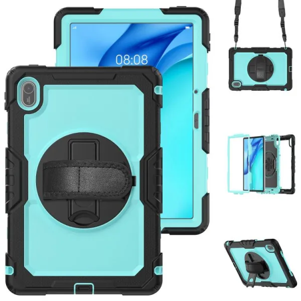 SOLID 360 Odolný obal pre Huawei MatePad SE 11 2024 svetlomodrý
