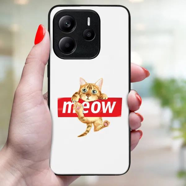 MY ART Ochranný kryt pre Xiaomi Redmi Note 14 5G MEOW (183)