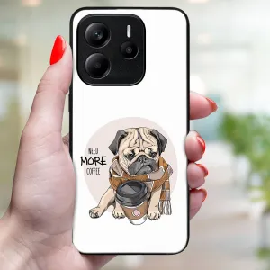 MY ART Ochranný kryt pre Xiaomi Redmi Note 14 5G MORE COFFEE (184)