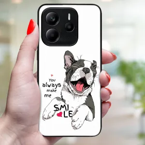 MY ART Ochranný kryt pre Xiaomi Redmi Note 14 5G SMILE (189)