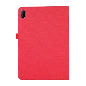 FABRIC Zaklápací kryt pre Huawei MatePad SE 11 2024 červený
