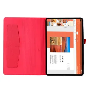 FABRIC Zaklápací kryt pre Huawei MatePad SE 11 2024 červený